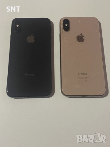 Iphone XS 64GB за ремонт или части и iPhone XS Gold корпус капак
