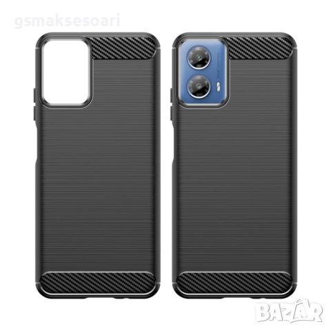 Motorola G34 5G - Удароустойчив Кейс Гръб CARBON, снимка 5 - Калъфи, кейсове - 46640933