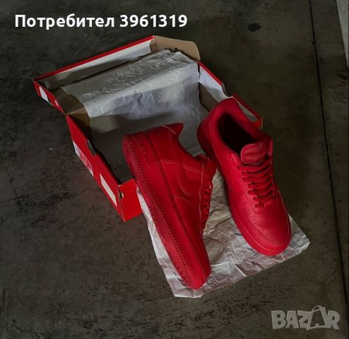 Nike Air Force 1 Gym Red, снимка 3 - Маратонки - 46398726