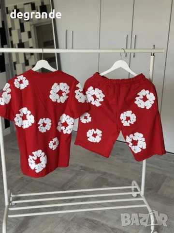 Мъжки комплект със силиконови мотиви