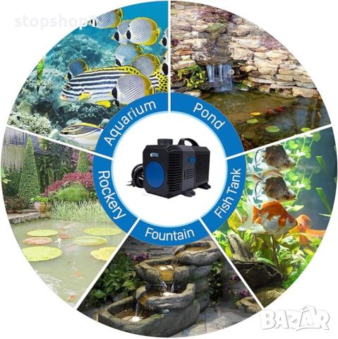 AquaOne CTP-2800 Помпа за аквариум и езерце 10 W Eco Motor 3000 l/h за солена и сладка вода , снимка 6 - Оборудване за аквариуми - 46659531