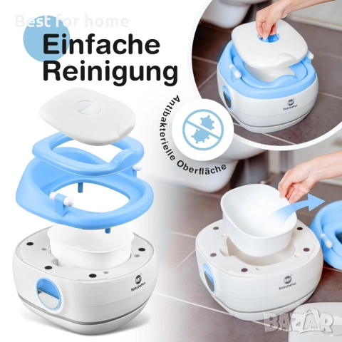 Детско гърне 3 в 1 + Детска тоалетна чиния + Табуретка / тоалетна , снимка 4 - Други - 53536505