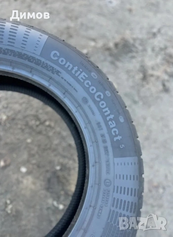Continental EcoContact 5 185 65 15 , снимка 2 - Гуми и джанти - 53889367