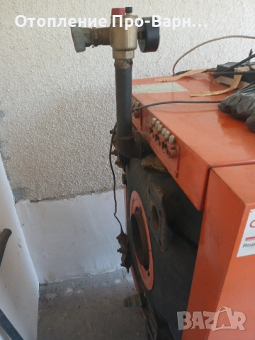 Ново: Чугунен котел VIESMANN 47 KW (+горелка) на отработено масло, снимка 5 - Отоплителни печки - 54109649