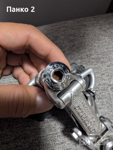 Ретро Шосеен Дерайльор Campagnolo Nuovo Record, снимка 2 - Части за велосипеди - 52464289