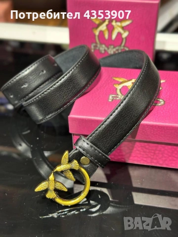 колани Pinko естествена кожа, снимка 4 - Колани - 53702277