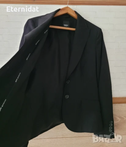 Черно елегантно сако Esprit , снимка 3 - Сака - 51429099
