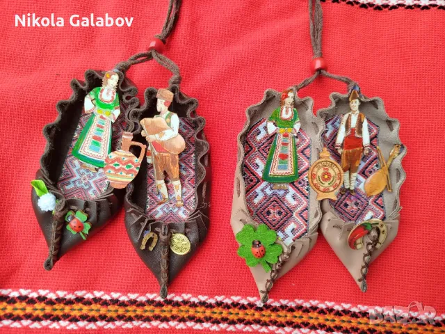 сувенирни цървулки от естествена кожа, снимка 4 - Други - 49671576