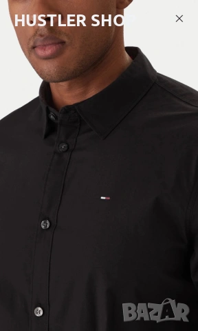 Мъжка риза TOMMY JEANS. Размер , снимка 3 - Ризи - 54212492