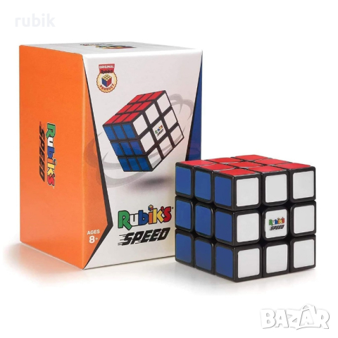 Оригинален куб на Рубик за скоростно нареждане 3x3x3 Rubik's Magnetic Speed Cube, снимка 1 - Игри и пъзели - 44996866