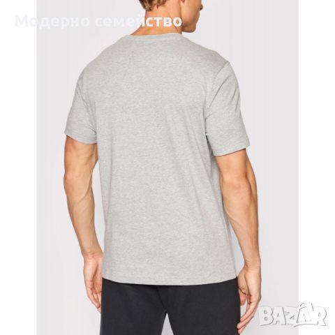 Мъжка тениска reebok identity big logo tee grey, снимка 2 - Тениски - 46750944