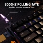 Геймърска клавиатура ATTACK SHARK X68 HE 8000Hz Rapid Trigger, 0.01 mm RT точност, кабелна RGB 60% , снимка 9