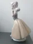 НАО ЛАДРО испанска порцеланова фигура на момиче с агне/NAO Lladro статуетка 25см, снимка 2