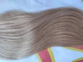Висококачествен екстеншън, права коса за удължаване - екстеншъни, снимка 1