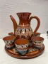 Сервиз за Ракия Троянска Керамика, снимка 1