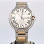 Cartier Ballon Bleu 42mm Steel White Dial Automatic Унисекс Различни Варианти, снимка 2