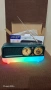 Ретро радио NNS NS-7210BT – Bluetooth, AM/FM/SW, USB/TF, RGB LED, часовник, снимка 1