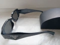 Prada 17W (PR 17WS) Нови Черни слънчеви очила с оригинален калъф, снимка 5