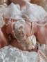 Винтидж френска порцеланова кукла от 80-те години, викториански стил, снимка 7