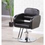 Фризьорски стол с маслен крик, измивна колона и бръснарски стол, снимка 1 - Фризьорски столове - 42115652