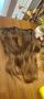 Естествена коса на треса с щипки, снимка 1 - Аксесоари за коса - 45973830