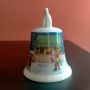 Звънец порцелан Kaiser Christmas Bell West Germany , снимка 4