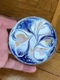 Емайлирана метална чинийка декоративна , снимка 1