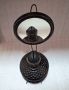 Стара газена лампа с огледало, снимка 2