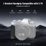 Нова Neewer L-пластина за Fujifilm X-T5, алуминиева със силиконова ръкохватка, снимка 8