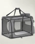 Сгъваема клетка за кучета Feandrea, клетка за транспортиране на кучета, размер L, оксфордска материя, снимка 6