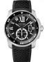 Мъжки луксозен часовник Cartier Calibre de Cartier Diver Steel Rubber Watch W7100056, снимка 1