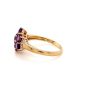 Златен дамски пръстен с 2 бр. брилянта 2,83гр. размер:56 9кр. проба:375 модел:23571-1, снимка 2