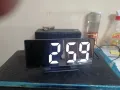 LED часовник с аларма, термометър и календар, снимка 1