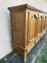 Голям дъбов бюфет – масив + фурнир, 4 врати / 4 чекмеджета, снимка 2