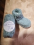 Ръчно плетени бебешки ботушки за бебе до 6 месеца, снимка 14