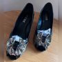 Дамски обувки на платформа, снимка 1 - Дамски обувки на ток - 45640890