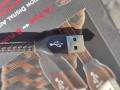 Audioquest Coffee 0.75m USB 2.0 A/B 72V DBS, снимка 4
