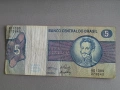 Банкнота - Бразилия - 5 крузейро | 1979г., снимка 1