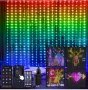 540 LED интелигентни светлинни завеси с RGB промяна на цвета, снимка 1