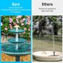 Нов Соларен воден фонтан 3.5W за птичи баня и хранилки за градина двор, снимка 5