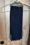 Dressman нов с етикет шал в тъмно синьо от 100 % вълна, снимка 11