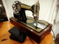 Ретро шевна машина с електрически педал, снимка 4