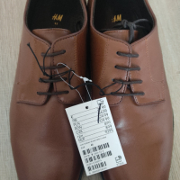 мъжки обувки H&M, размер 42, чисто нови, снимка 2 - Официални обувки - 44938868