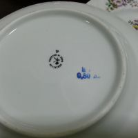 Стар български порцелан чинии , снимка 5 - Антикварни и старинни предмети - 45906249
