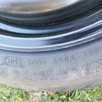 TOYOTA avensis corolla резервна гума с джанта тип патерица 5x100 Ф54.1мм , снимка 7 - Аксесоари и консумативи - 45227623
