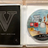 Диск GTA 5 Grand Theft Auto V ГТА 5 PS3 ПС3 Playstation 3 Play Station 3, снимка 3 - Игри за PlayStation - 45062553