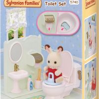 Sylvanian Families - 5740 Комплект тоалетна за куклена къща за малки деца, снимка 6 - Образователни игри - 45373688