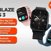 Смарт часовник Zeblaze GTS 3 HD екран 2.03’’ 24H Health Monitor 100+ спортни режима 200+ циферблата, снимка 1 - Смарт гривни - 44596388