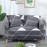 Еластичен калъф за диван "Каприз", тъмно сиво, снимка 3 - Други - 44976242