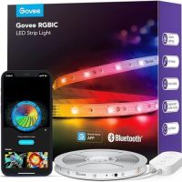 Нова Мултицветна LED Лента 5м RGBIC с APP Управление и DIY Ефекти Govee, снимка 1 - Лед осветление - 45507942